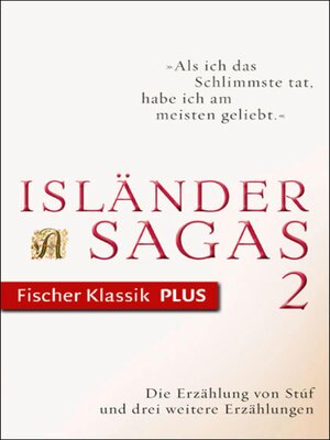 cover image of Die Erzählung von Stúf und drei weitere Erzählungen